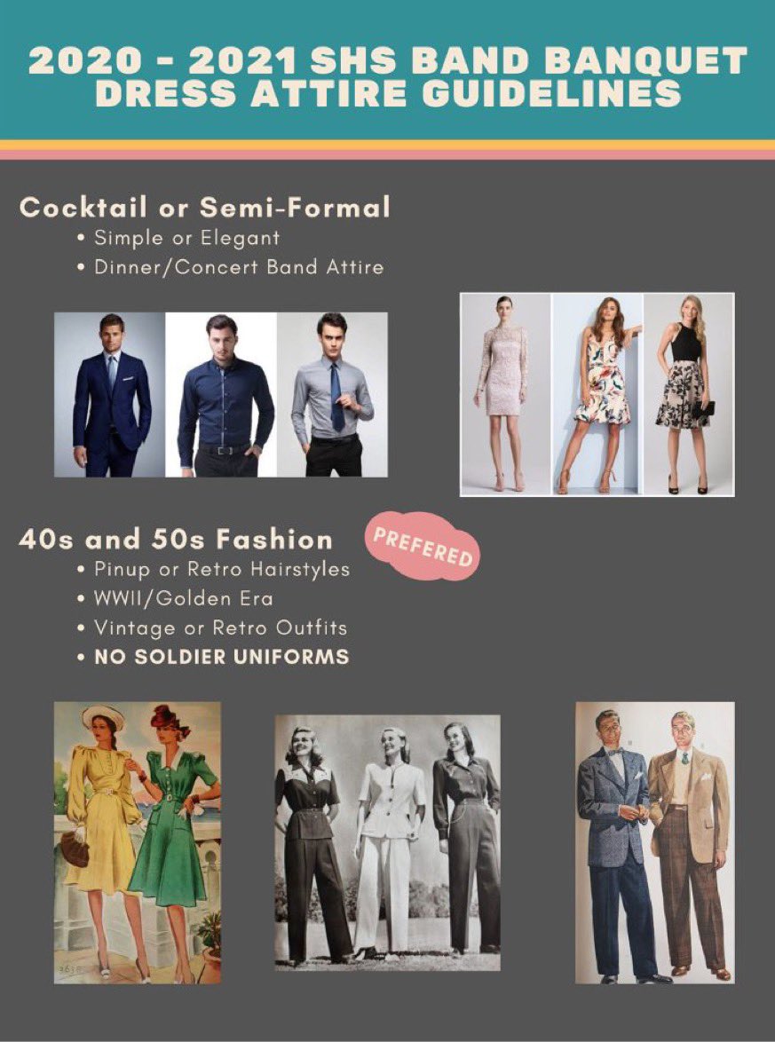 Band Banquet this Saturday! Get your tickets now!