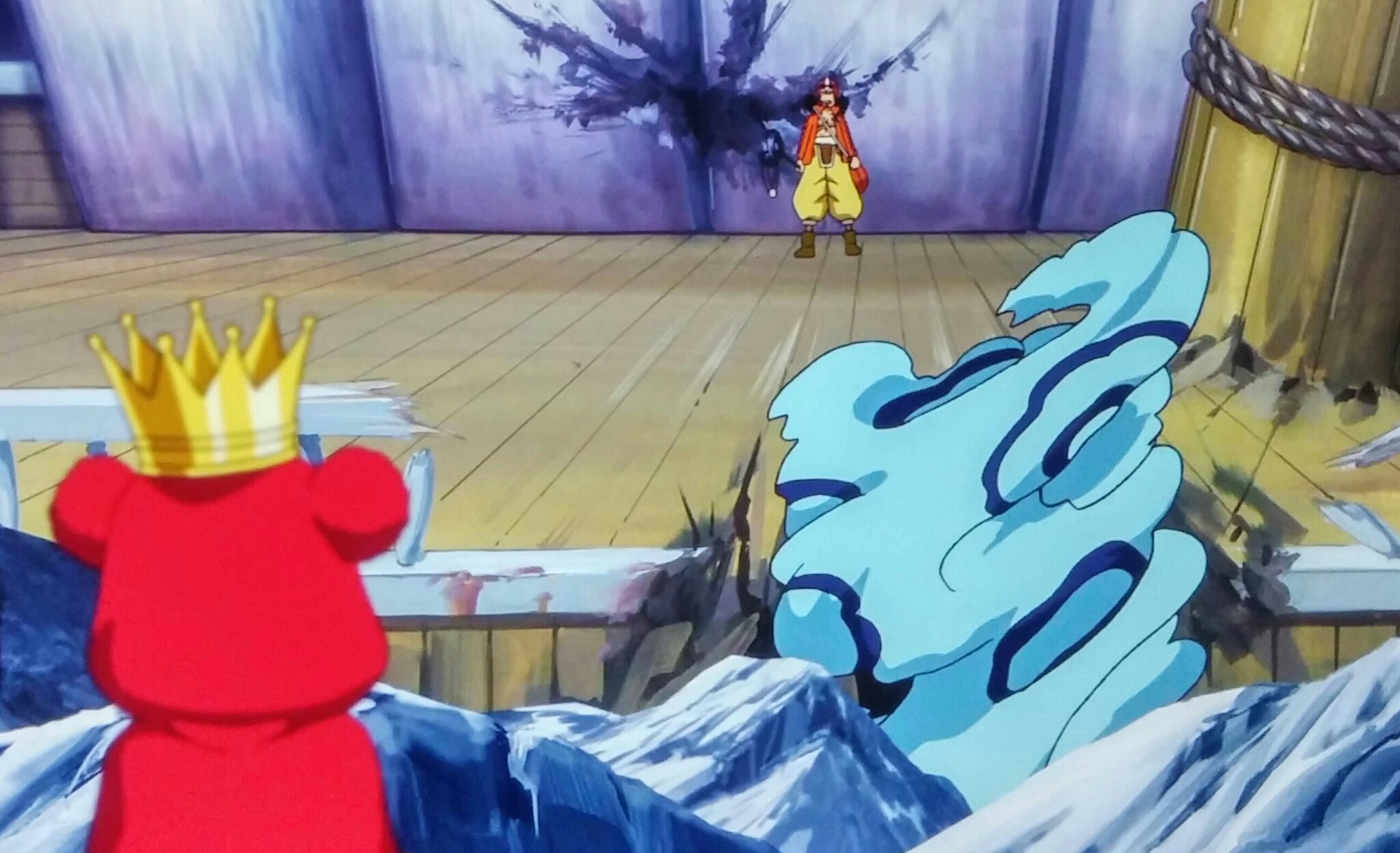 Satoru 3 Animations One Piece Dressrosa Episode 22 The Scenes Trebol Doesn T Die Easily トレーボル ベタベタの実 ワンピース Onepiece T Co Mw5nx4d9va Twitter