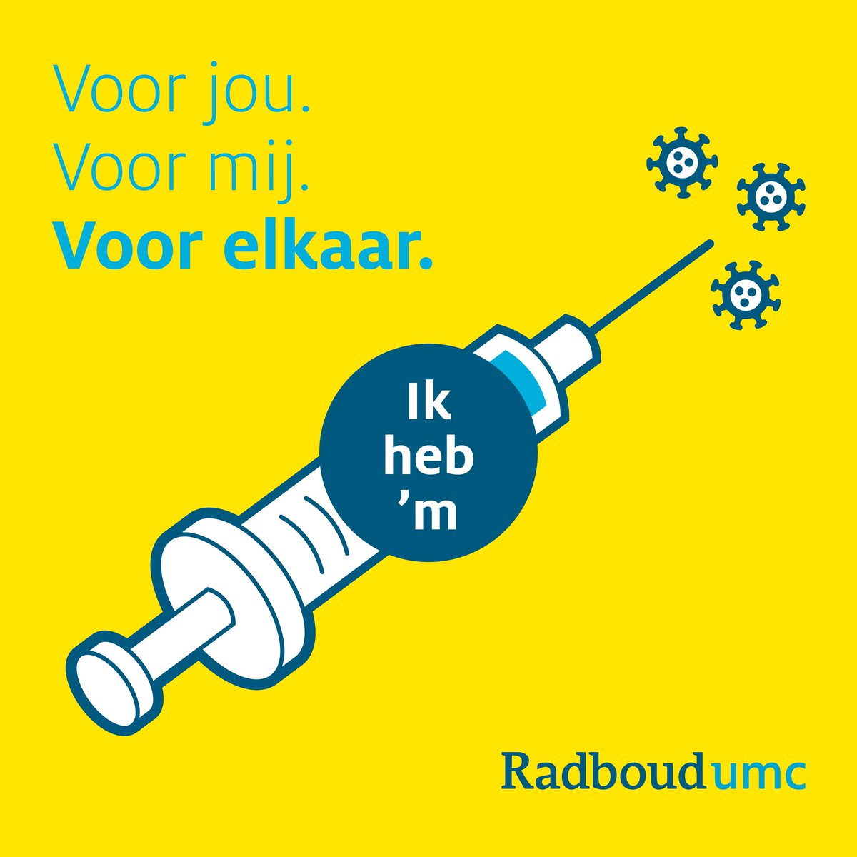 Gevaccineerd!