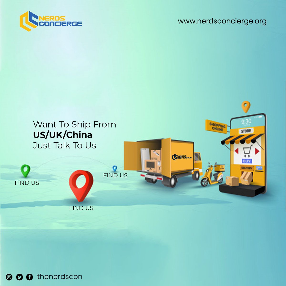 thenerdscon's tweet photo. From US to Accra, Accra to UK or Dubai to Accra.
We Dey For You.
#Delivery #Accra #US #UK #Dubai #Logistics https://t.co/P0dS8CkhHV