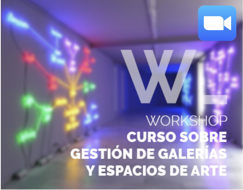 🔊Repetimos nuestra formación de "Gestión de espacios de arte y galerías con #MargaritaAizpuru".

💻Este año se realizará únicamente de manera presencial en Madrid los días 21 y 22 de mayo, pero podrás seguirlo a través de zoom 

🔴¡No te quedes sin plaza! tinyurl.com/4fwz8fvx