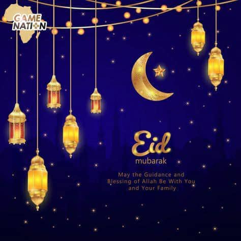 gamenationaf's tweet photo. Happy Eid Mubarak to all our Muslim gamers🤗 https://t.co/4uLqZMz9Ig