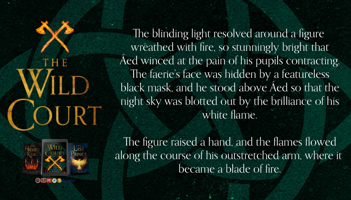 The final installment of The Coming of Áed trilogy, THE WILD COURT, is on pre-sale now—at a sweet discount! MORE FAE, MORE FIRE, MORE ADVENTURE. getbook.at/thewildcourt #fantasybooks #epicfantasy