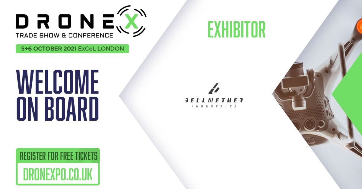DroneXShow's tweet photo. 🎉EXHIBITOR SPOTLIGHT🎉 

Founded in the UK, Bellwether Industries aims to provide comprehensive solutions for urban air mobility. ✈️ 

#dronexshow #drones #dronestagram #dronenews

Free tickets to attend the DroneX show are available below ⬇️ 

https://t.co/XHqhKCrbtj https://t.co/W8eOtYdHQk
