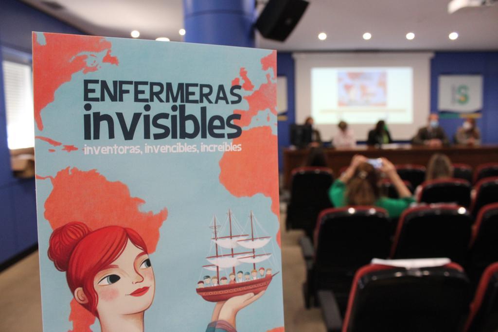 Gracias a <a href="/Enfermerasinvi/">Enfermerasinvisibles</a> por venir a Albacete a hablar de "su libro", de enfermeras inventoras, innovadoras, invencibles e increíbles... Una actividad de la GAI de Albacete, homenaje a la profesión enfermera por el #die2021 bit.ly/3hnR0UL