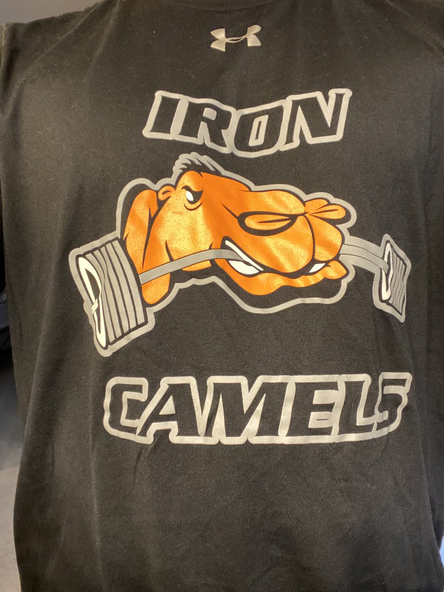 FullyCaffeinat2's tweet photo. This #WrestlingShirtADayinMay is dedicated to all the support staff, ATs and S&amp;C coaches!!!! 🔥🔥🔥

@GoCamelsWrestle can’t keep winning CHAMPIONSHIPS without you! @GoCamels @SwoleHumps #RollHumps @DutrowJim https://t.co/nCm2508J14