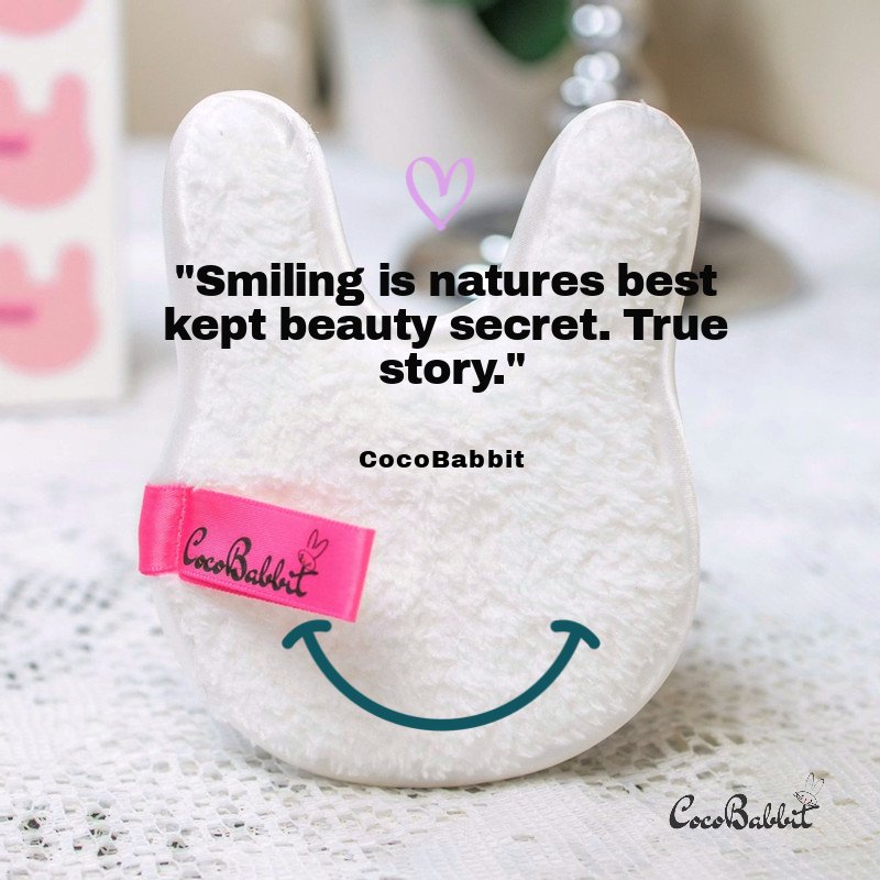 CocoBabbit's tweet photo. Smile more, frown less! Happy Friday my lovely people #cocobabbit #cocobabbitusa #smile #smileitsfriday #fridayvibes #happyweekend #beauty #reusablemakeuppads #makeupaddict #beautyquotes #quotebeauty #quoteoftheday #makeupremover https://t.co/zPyLYFl4QW