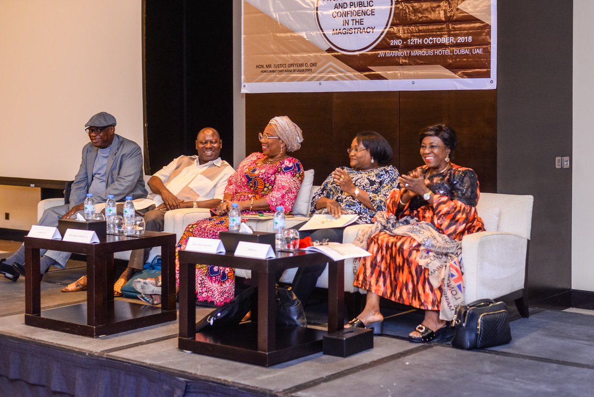 Pandoraagencyng's tweet photo. #throwback to the first ever coverage of the #LagosStateJudiciary Magistrates’ Retreat in Dubai. @pandoraagency provided end to end Visuals and Social Media Management services to the state’s judicial arm.
#tbt #Retreat #videography #Photography #PandoraAgency #ChoosePandora https://t.co/pNvaj8rn6d