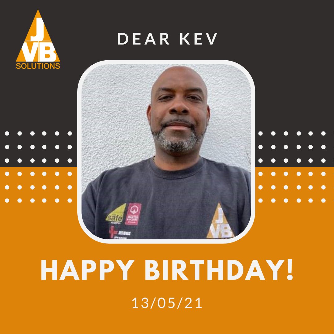 JVBSolutions's tweet photo. Wishing a very HAPPY BIRTHDAY to our engineer Kev!🎉
We hope you have a wonderful day! 

Team JVB

#TeamBirthday #HappyBirthday #Celebrate https://t.co/y3tAHUsIOk