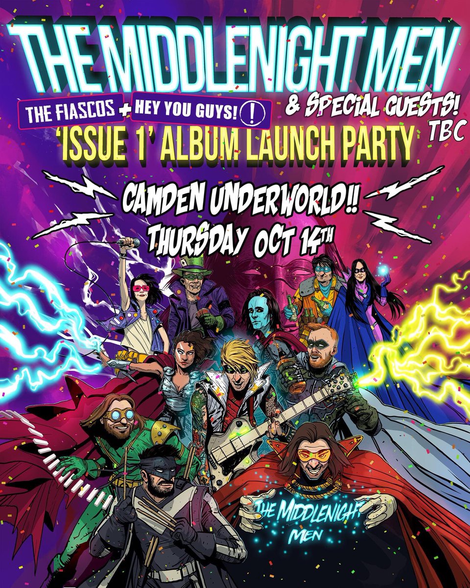 THE FIASCOS (@thefiascosuk) on Twitter photo Coming up later in the year. We’ll tearing Camden a new one supporting the awesome <a href="/middlenightmen/">themiddlenightmen</a> with <a href="/HeyYouGuysTweet/">HEY YOU GUYS!</a>! Gonna be awesome! 🤟🎵🍺 Coming up later in the year. We’ll tearing Camden a new one supporting the awesome <a href="/middlenightmen/">themiddlenightmen</a> with <a href="/HeyYouGuysTweet/">HEY YOU GUYS!</a>! Gonna be awesome! 🤟🎵🍺