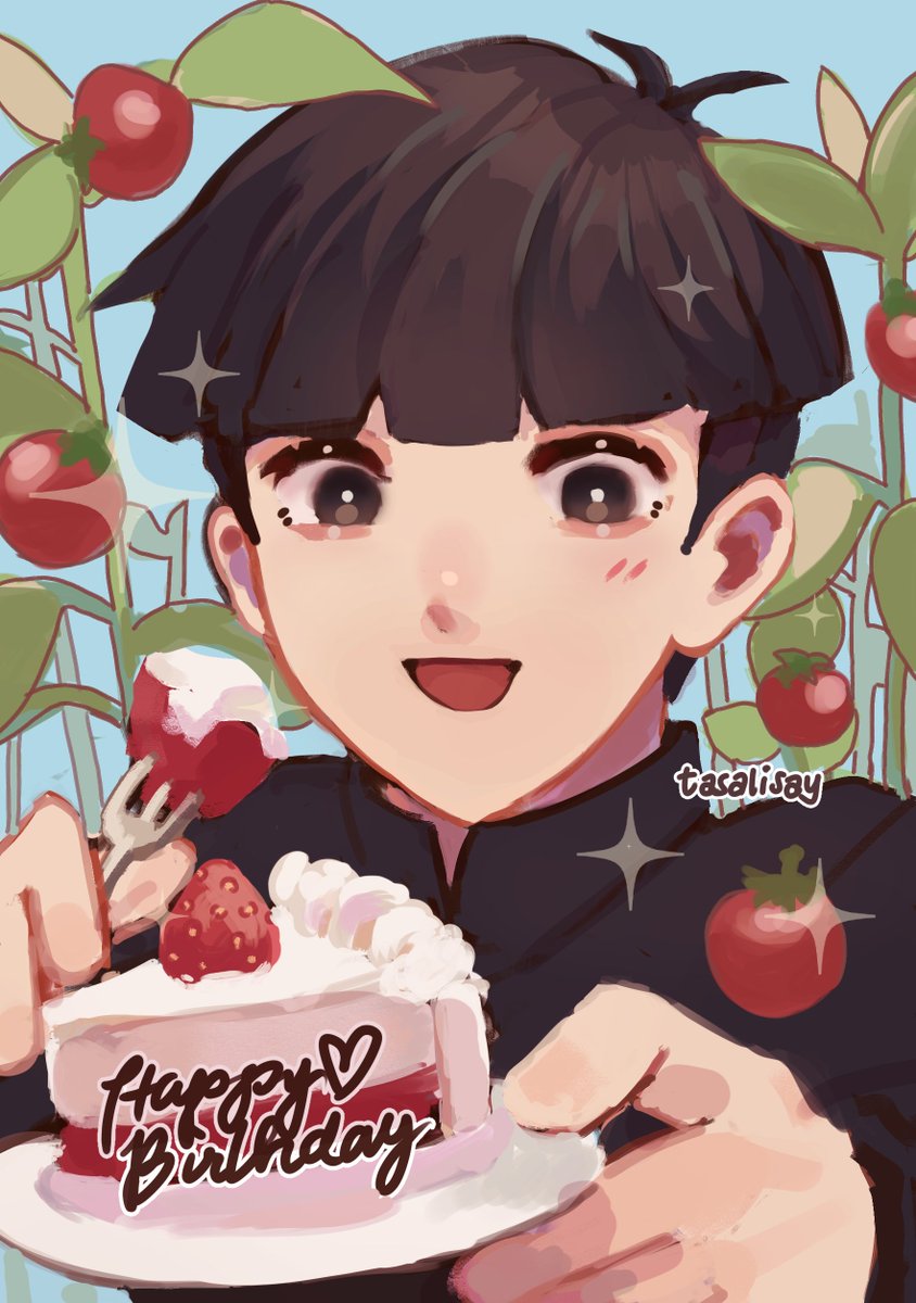 cake for mob !! 🍓🍅🌱