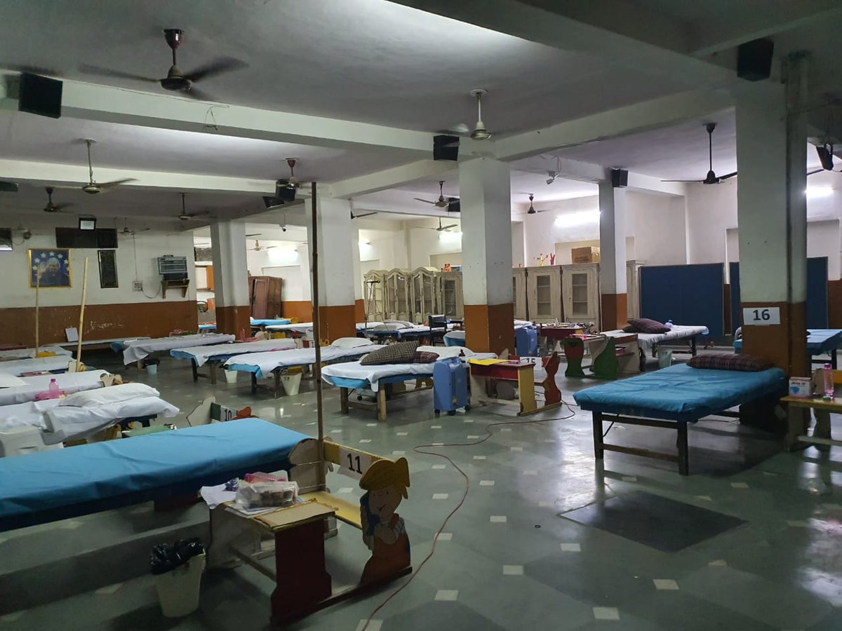 One more cover care facility started in Central delhi with oxygen beds . Totally free of cost too .. thanks to untiring efforts of <a href="/delhinmo/">National Medicos Organisation-Delhi</a> <a href="/thinkergarg/">Abhishek Garg, MD🇮🇳</a> <a href="/Mischkumom/">Misch_Rash_</a> <a href="/arun_ela/">Elavarasi A🇮🇳</a> <a href="/dr_arunkgupta/">Dr Arun Gupta</a> <a href="/parinitarising/">Dr Parinita kalita</a> <a href="/rock1964/">Rock</a> <a href="/DrRakeshGarg8/">Dr Rakesh Garg AIIMS New Delhi</a> <a href="/DrRakeshTaneja1/">Dr Rakesh Taneja</a> <a href="/aslam_IPS/">Aslam</a> <a href="/ACPAshishKumar/">ACP Ashish Kumar, DANIPS</a>