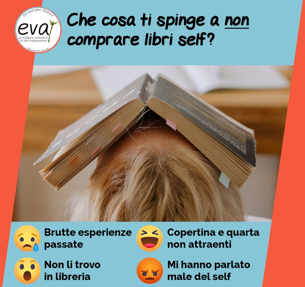 extrautore's tweet photo. Non leggi libri autoprodotti? Perché lo fai? https://t.co/jTqtqSLoUQ