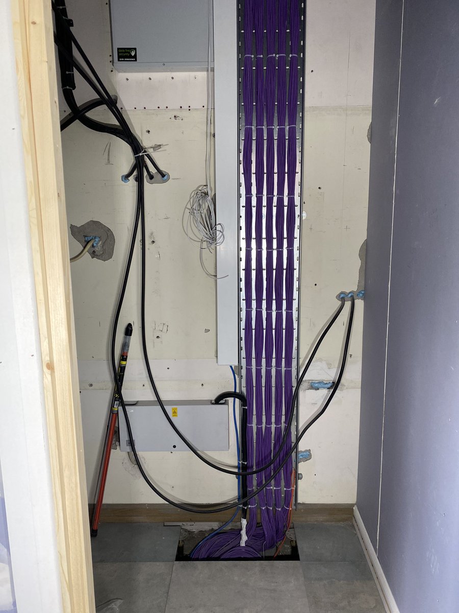 247itsolutions's tweet photo. @LookersGroup new refurb in #Newcastle 192 new #cat6 #cabling looking good #fypシ https://t.co/oww54M4gtU