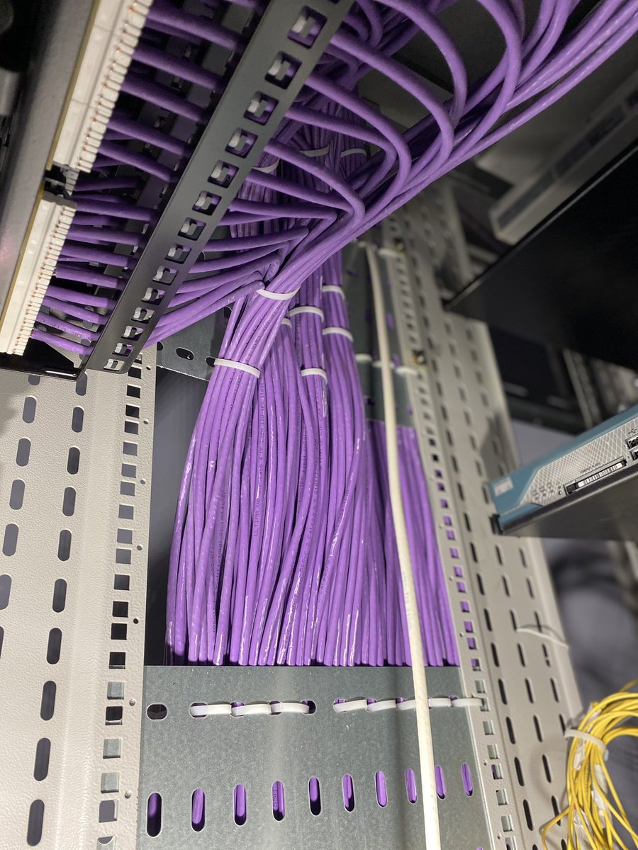 247itsolutions's tweet photo. @LookersGroup new refurb in #Newcastle 192 new #cat6 #cabling looking good #fypシ https://t.co/oww54M4gtU