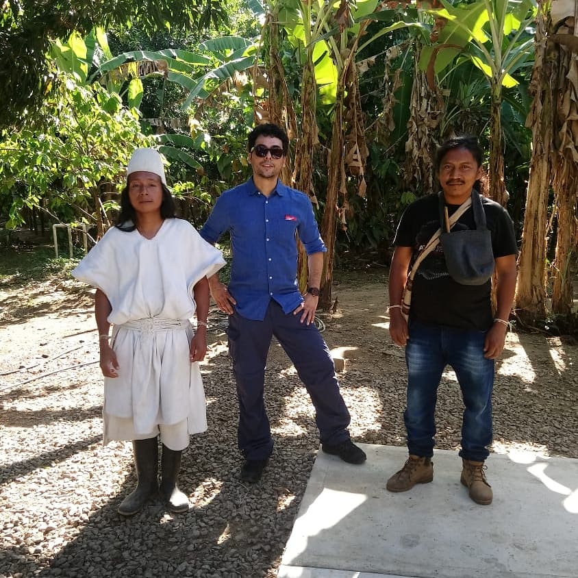 choconuva's tweet photo. Visiting a cocoa farm in the Santa Marta region of Colombia was a great pleasure. The cocoa beans are made according to the traditions of the Arhuaco Tribe and follows their respect and relationship for the environment. https://t.co/ut6d9k64jA