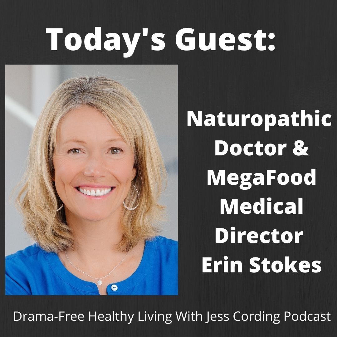 In this#podcast episode I chat with  Dr. Erin Stokes, Naturopathic Doctor &amp; Medical Director <a href="/MegaFood/">MegaFood</a> about how to choose the best supplement for YOU apple.co/3fc6Sqz