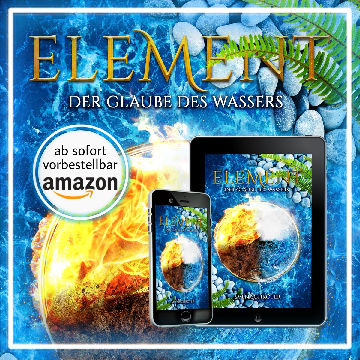 ElementAutor's tweet image. Ab sofort ist das E-Book des zweiten Bandes meiner Element-Buchreihe 🌊 &apos;ELEMENT - Der Glaube des Wassers&apos; 🌊 auf Amazon für nur 1,99 Euro vorbestellbar 📲.

Nach der Veröffentlichung am 04.06.2021 wird es voraussichtlich 4,90 Euro kosten. Also lasst es euch nicht entgehen 🤩!