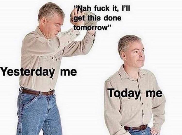 It’s a repeat at this point