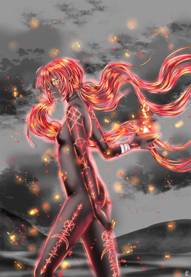PaperWallofc's tweet photo. Lacie  è un original character creato e disegnato da A l i c h a n; la sua caratterizzazione è cambiata molto nel corso degli anni, 

Le rune sono il simbolo e la manifestazione della maledizione e compaiono ogni qual volta lei usa la magia.

https://t.co/oaXqZDh9by https://t.co/F8lH2JnfXu