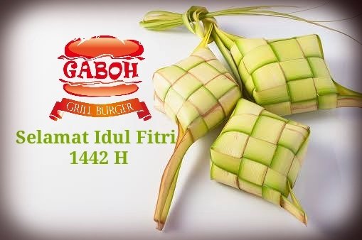 Mohon maaf lahir dan batin teman gaboh semua. 
Selamat merayakan Idul Fitri!
Kami kembali buka Senin tgl 17 Mei.

#burgermedan #medan #burgergaboh #ketupat #makandimana #kulinermedan #idulfitri2021 #iedmubarak