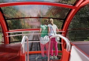bcn_ajuntament's tweet photo. 🚋La Cuca de Llum és el nou funicular d'accés al parc i, alhora, la primera gran atracció.

📱Els visitants gaudiran de vistes panoràmiques i continguts educatius a través de pantalles i tauletes electròniques.

Disposa d'una inversió de 19 M€ i es posarà en marxa a mitjan juny. https://t.co/iN5k2AkgoS