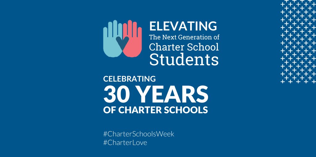 GrowSchoolsCo's tweet photo. We are happy to join @charteralliance in celebrating #CharterSchoolsWeek! 

#CharterSchools have been serving students for #30years. Today, we celebrate this generation of #charterstudents and applaud their teachers and #charterleaders.

Share the #CharterLove https://t.co/HxpyVpMu5M