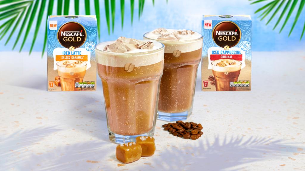 NestleUKI's tweet image. With summer on its way we are excited to share the new @NescafeGoldUKI Iced range! Available now in two delicious and refreshing flavours 😋 

Find out more here ➡️ spr.ly/6010yBaD4

#IcedCoffee #New