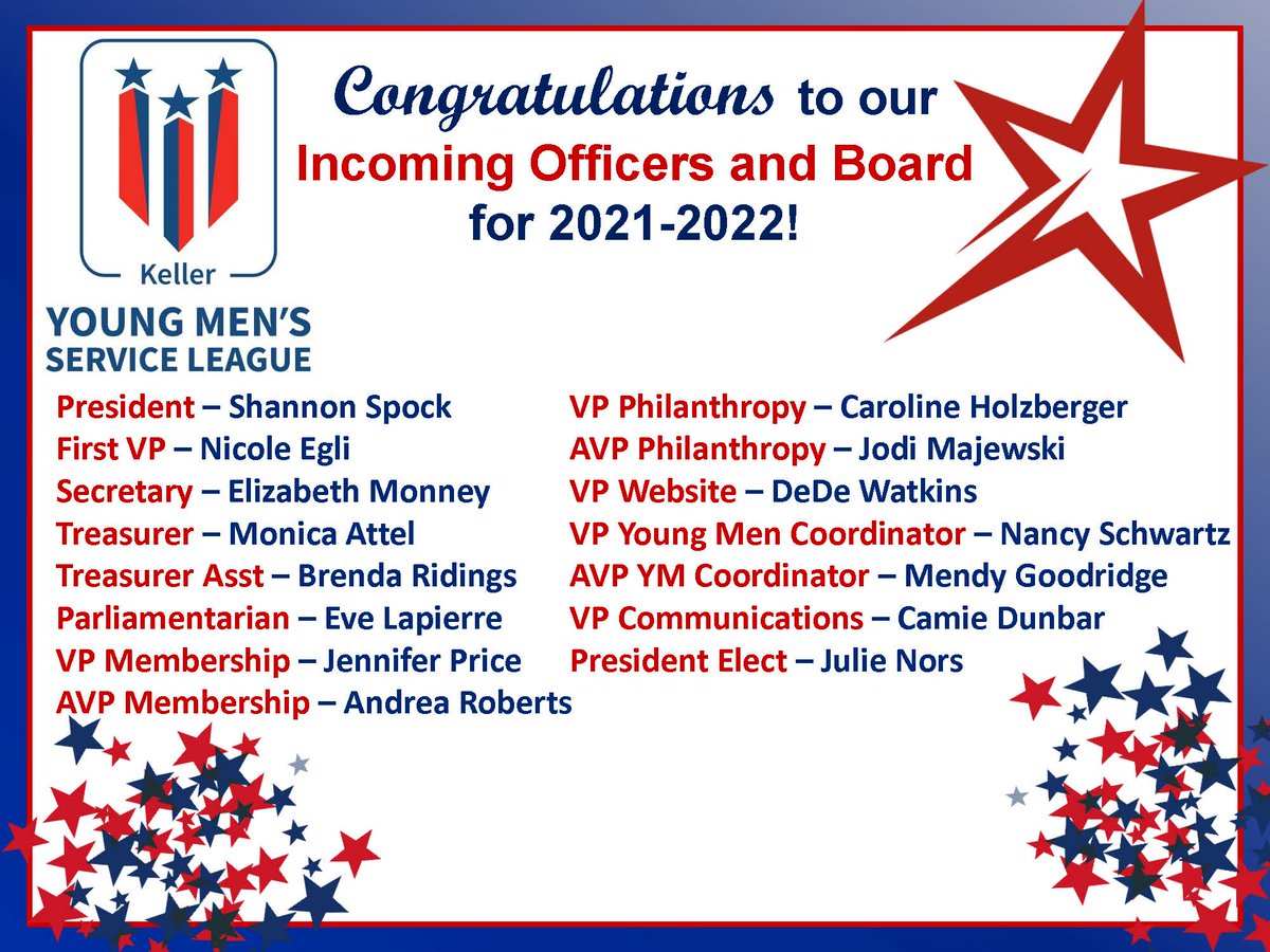 ymslkeller's tweet photo. Introducing our incoming officers and board! We look forward to a great year ahead! https://t.co/Py13KOaxA8