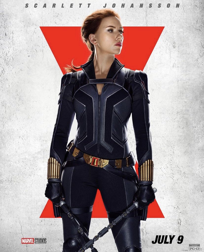 Check out the brand-new character posters for #BlackWidow , in theaters July 9