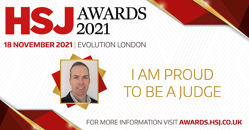 I am delighted to be part of the <a href="/HSJ_awards/">HSJ Awards</a> 2021 judging panel. The #HSJawards aims to reward &amp; recognise those driving healthcare excellence in the health &amp; social care sector.