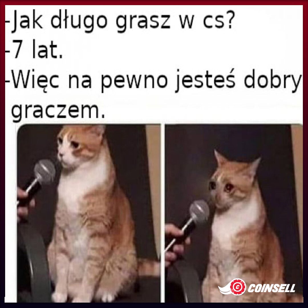 CoinSellPL's tweet photo. Jaki macie staż? 

#csgo #shopp #sklep #csgomemes #memy #coinsell #coin #cs #meme #csgoempire #datdrop #csgopolygon #csgo500 #gamdom #freeskins https://t.co/NKZzVv02ga