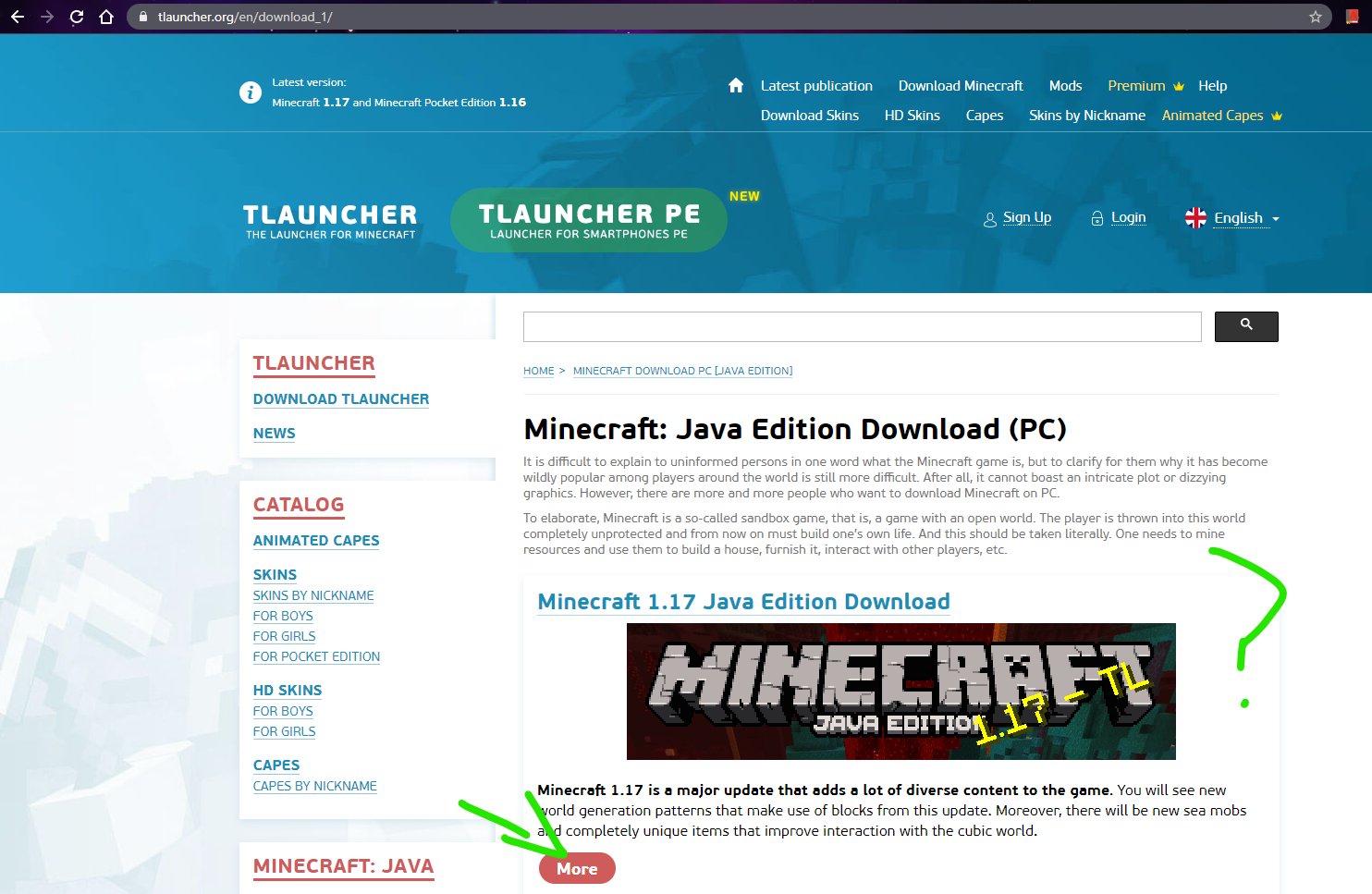 Minecraft 1.17 Java Edition Download