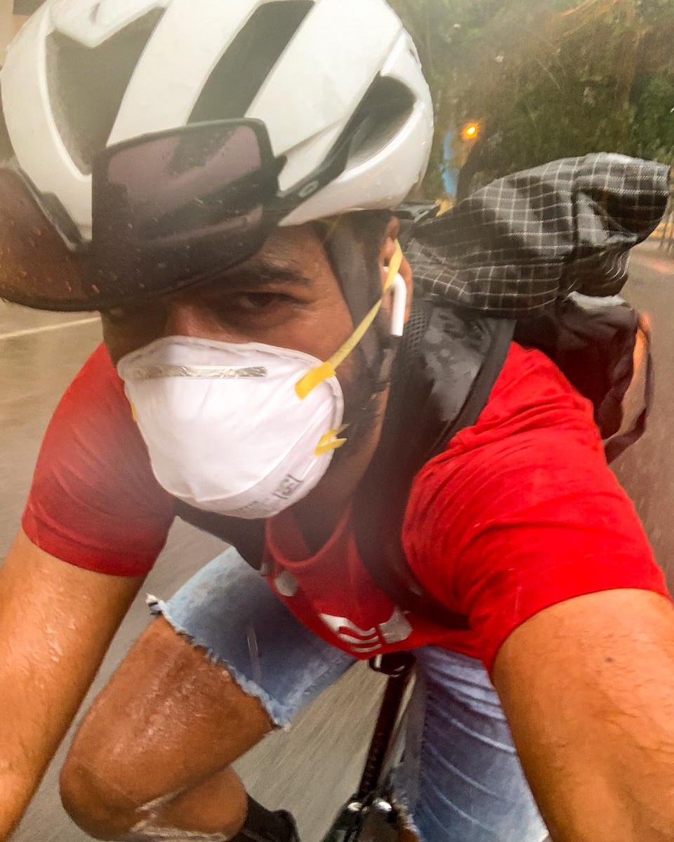 Relief Riders India (@relief_riders) on Twitter photo "Definitely felt something with this sortie; hurrying to get COVID medicines for a lady who was rushed to the ICU, and was in dire need of the meds. I had medicines worth fifteen thousand in my backpack.
.
P.S. The meds went in dry, got drenched on the way home." -<a href="/mrzaikadelik/">Ben Joseph ベン</a> "Definitely felt something with this sortie; hurrying to get COVID medicines for a lady who was rushed to the ICU, and was in dire need of the meds. I had medicines worth fifteen thousand in my backpack.
.
P.S. The meds went in dry, got drenched on the way home." -<a href="/mrzaikadelik/">Ben Joseph ベン</a>