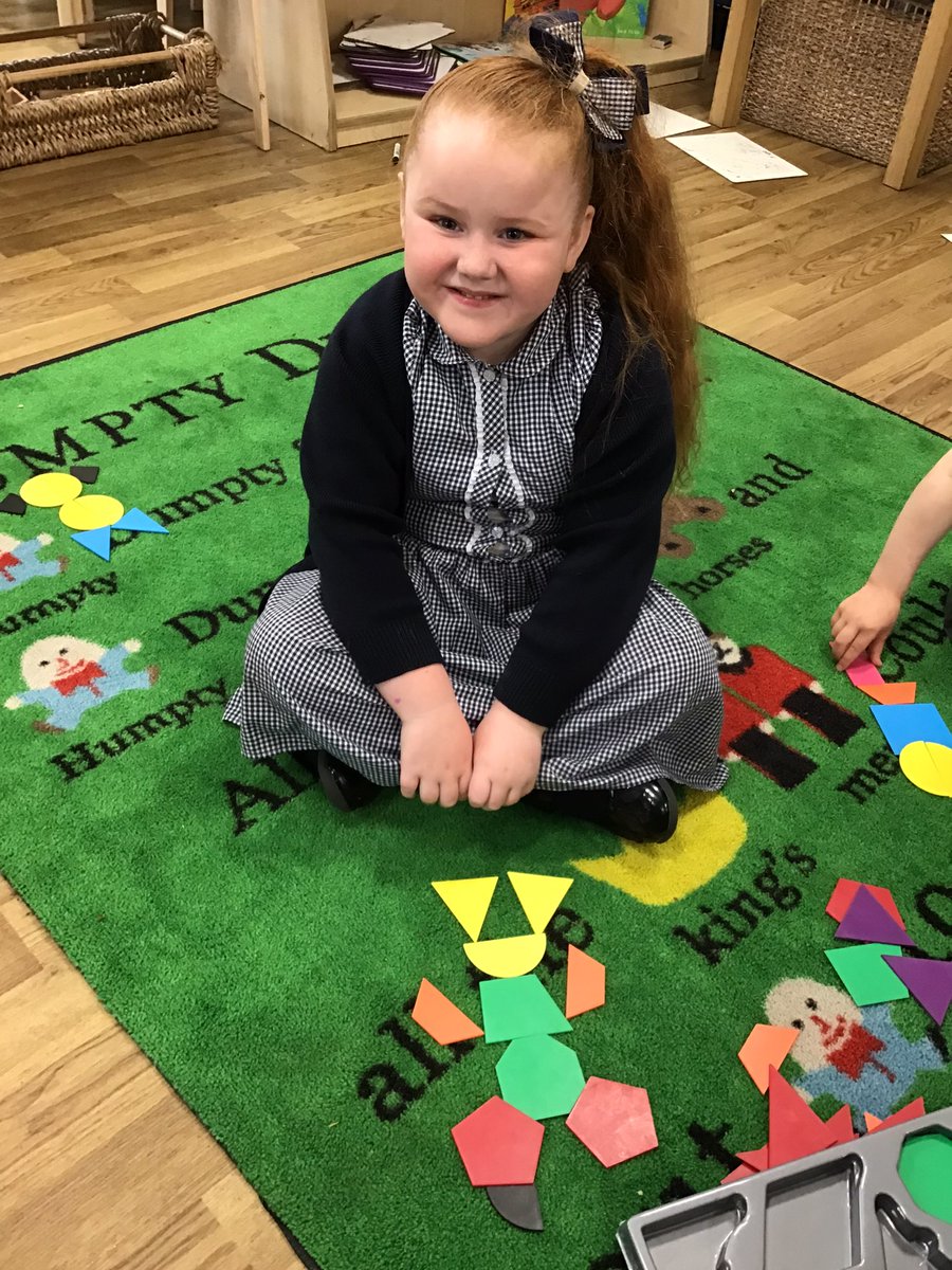 olgheyfs's tweet photo. We have worked so hard this week naming 2D and 3D shapes. The children enjoyed using the shapes to create pictures and models. #OLGHLiverpool #OLGH #maths #powermaths #shape #2D #2Dshape #3D #3Dshape #models #create #shapepictures https://t.co/LT0nasAxSU