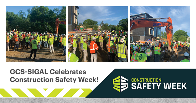 Last week, GCS-SIGAL employees celebrated construction safety week! As an advocate, our team shared insights on our commitment to safety, and how to execute a holistic approach to safety across all of our jobsites. Learn more: constructionsafetyweek.com/plan-for-safet…
#ConstructionSafetyWeek