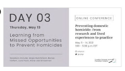 csslrv's tweet photo. Day 3 of #cdhpi #domestichomicide conference continues to emphasize the voices of survivors and those left behind - learning from missing opportunities.

Please join us at 1 p.m. today. https://t.co/eUQz5pGOKq