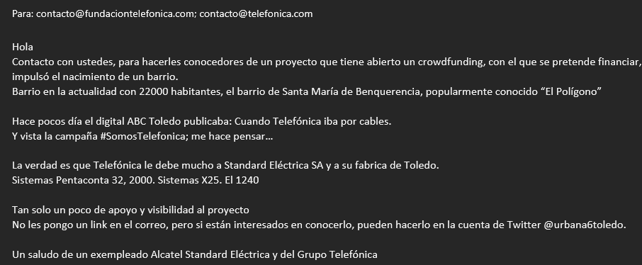 Serr0jas's tweet photo. @urbana6toledo Como lo explico sin ofender a nadie
Proyecto sin el apoyo de TTV
Un barrio "revolucionario" "reivindicativo" de Izquierda
Un barrio que creció con gente de fuera de #Toledo
#Esteriotipos
Los 8 kilómetros insalvables
"Unos mocos sorbidos y otros sonaos"
#Poligono #Benquerencia https://t.co/rz1IYJh8jm