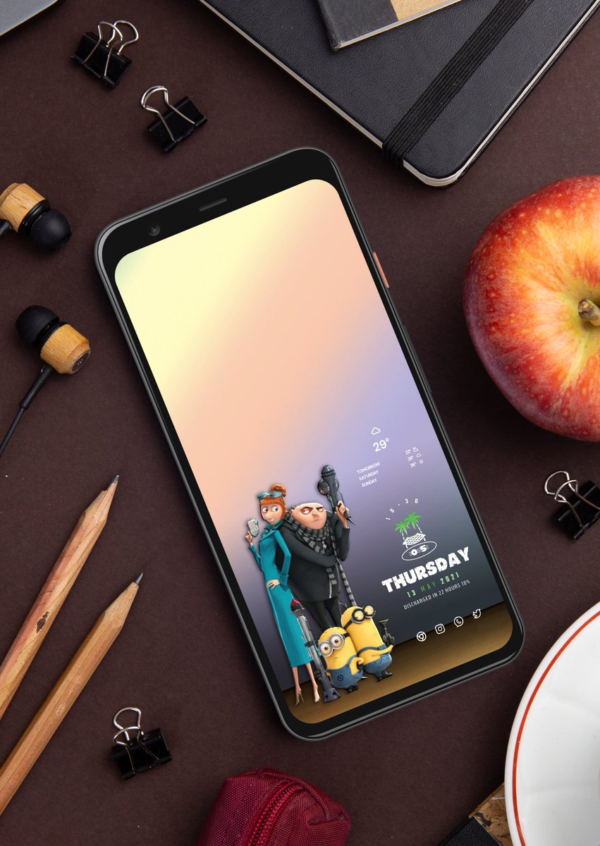 mangosetups's tweet photo. 2021#Setup No.56
#Wall @Succu6i
#Lion #Kgwt
#Icons #Reevpro
#Aleria #Kwgt #Weather
#Launcher @Nova_Launcher
#Template @GalerVodgals @design_ironic
#Homescreen #Screensetup #Androidsetup #Android
#Homescreensetup #Kwgt
#Androidhomescreen #Widgets
#mangosetups https://t.co/9y68XUAJOu