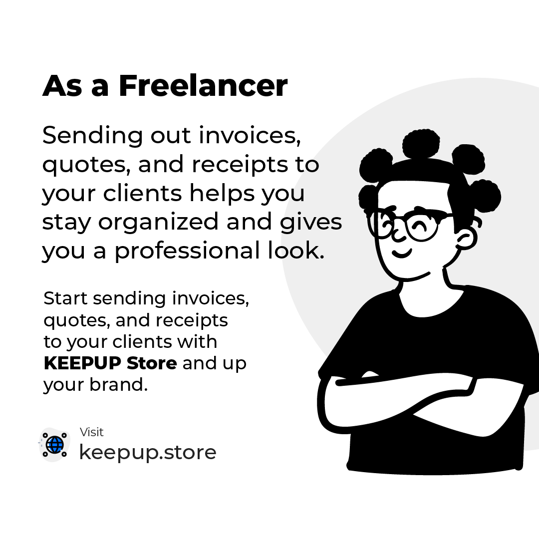 keepupstorehq's tweet photo. Start sending invoices, quotes, and receipts to your clients with KEEPUP Store and up your brand.

Visit https://t.co/EEVqM8iwjo to get started.

#beProfessional #freelance #freelancer #businessowner #salestracking  #ghanabusiness https://t.co/IdDp2Sc1Hb