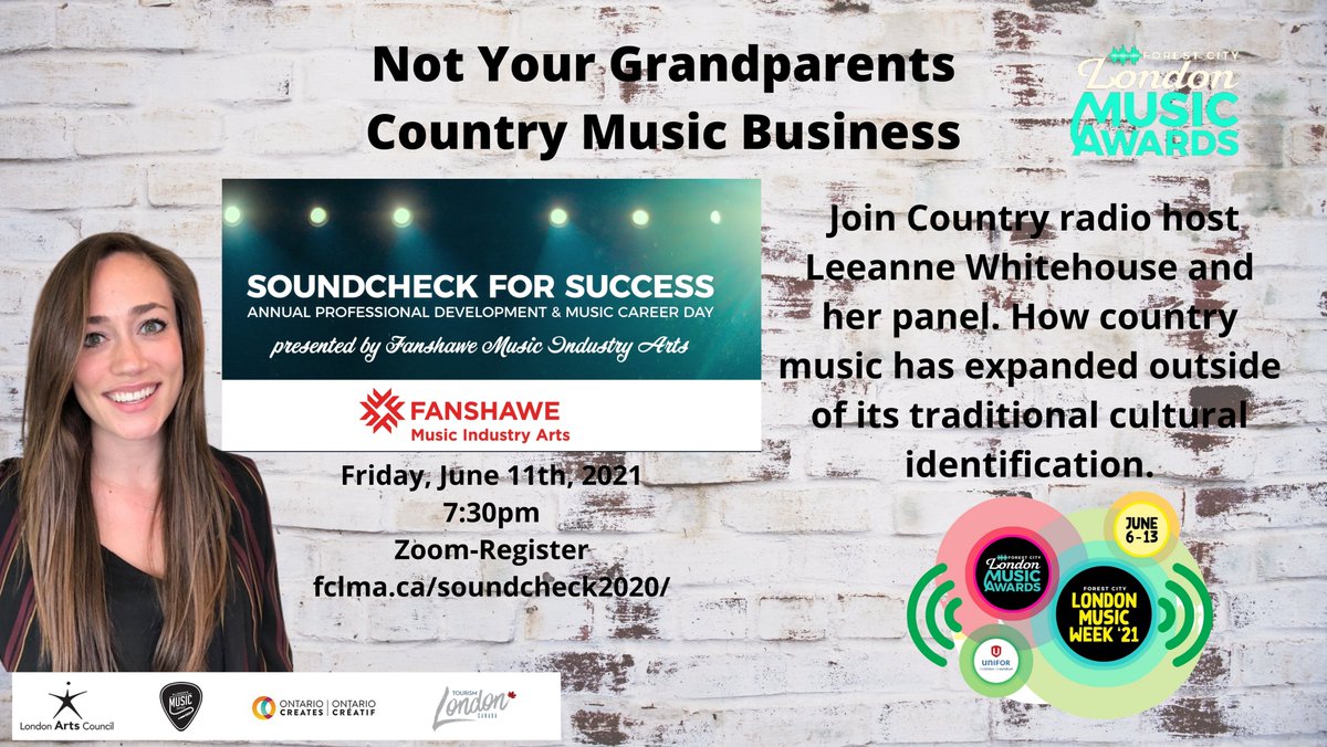 fclmalondon's tweet photo. #countrymusic is hot. Find out why and what it takes to be heard. #Supportinglocalmusic #supportinglocalmusicians #SoundCheck4Success #FCLMA21 #FCLMW21 @Country104 @leeanneradio @LdnArtsCouncil @MIAFanshawe @tourism_london @LDNMusicOffice #Ldnont https://t.co/BGEVCeZxP4 https://t.co/yDfRMoRrl1