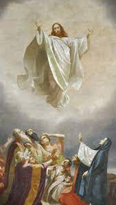 Ascension Day is 40 days after Easter Sunday - Jesus met with his disciples during the 40 days after his resurrection to instruct them on how to carry out his teachings. On the 40th day he took them to the Mount of Olives, where they watched as he ascended to heaven.