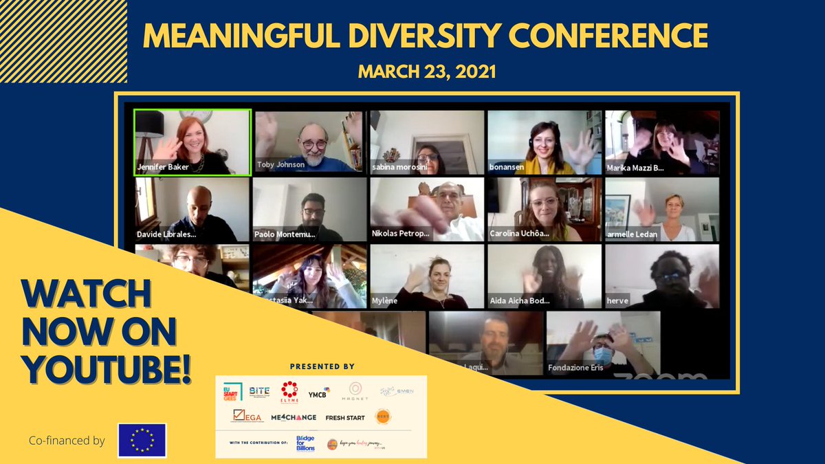 Watch the #MeaningfulDiversityConference and be inspired by our migrapreneurs! ➡️youtu.be/YpTbR5fuQRQ Sign up for our second wave of training and mentoring ➡️ eustartgees.eu/training-mento… #tbt #EUStartGees #MigrantWelcome #Migrapreneurs #Entrepreneur #Entreprenurialship