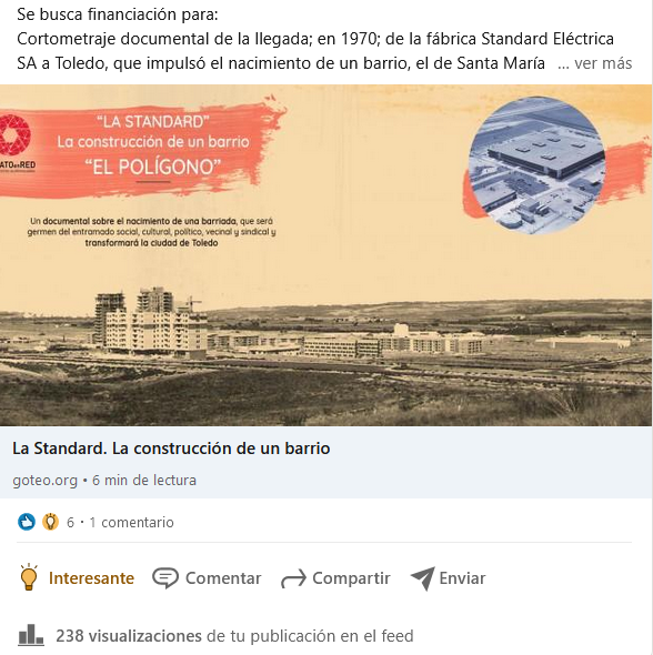 Serr0jas's tweet photo. @urbana6toledo Como lo explico sin ofender a nadie
Proyecto sin el apoyo de TTV
Un barrio "revolucionario" "reivindicativo" de Izquierda
Un barrio que creció con gente de fuera de #Toledo
#Esteriotipos
Los 8 kilómetros insalvables
"Unos mocos sorbidos y otros sonaos"
#Poligono #Benquerencia https://t.co/rz1IYJh8jm