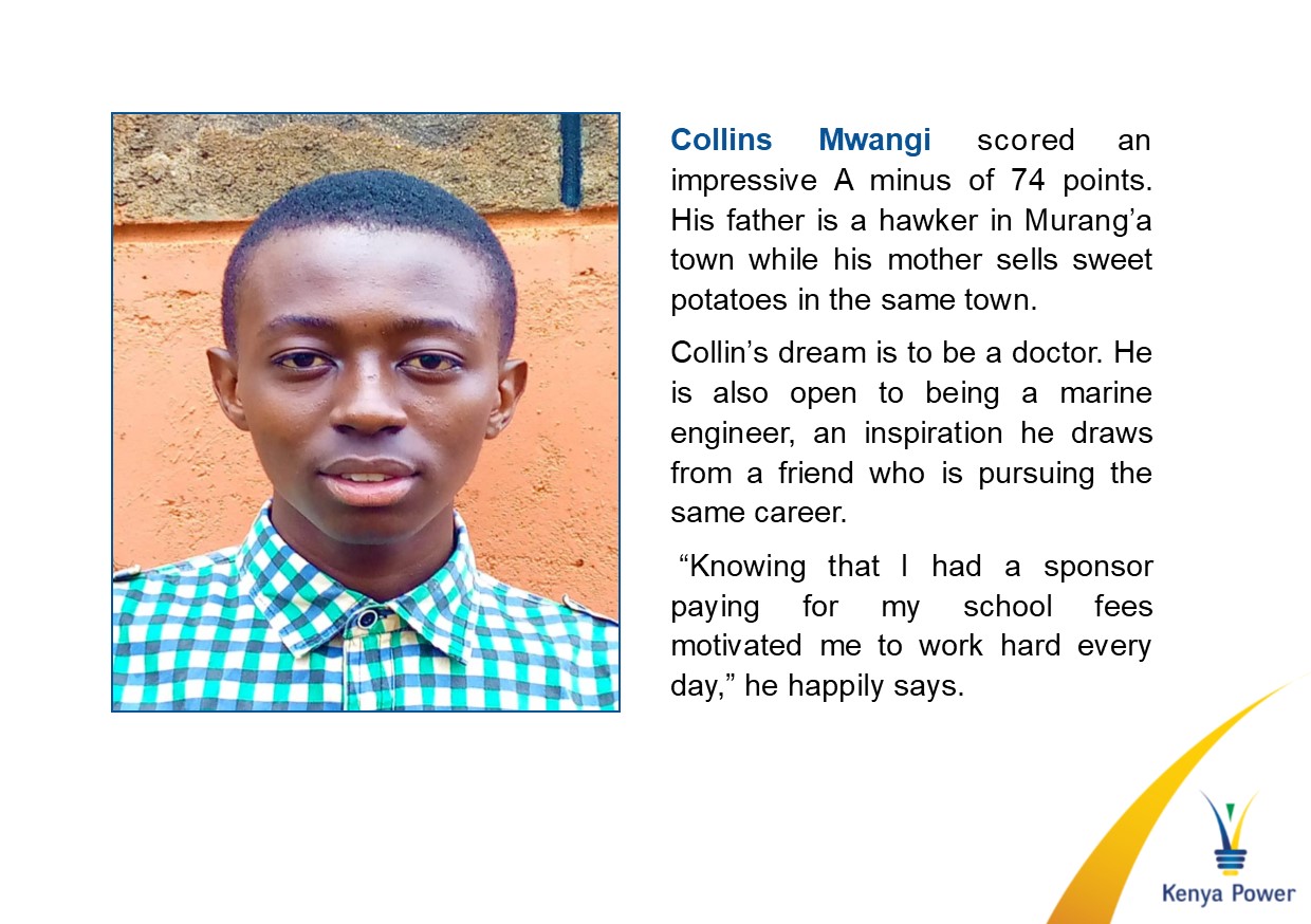 The Kenya Power & Lighting Company Plc. on Twitter "Collins Mwangi…