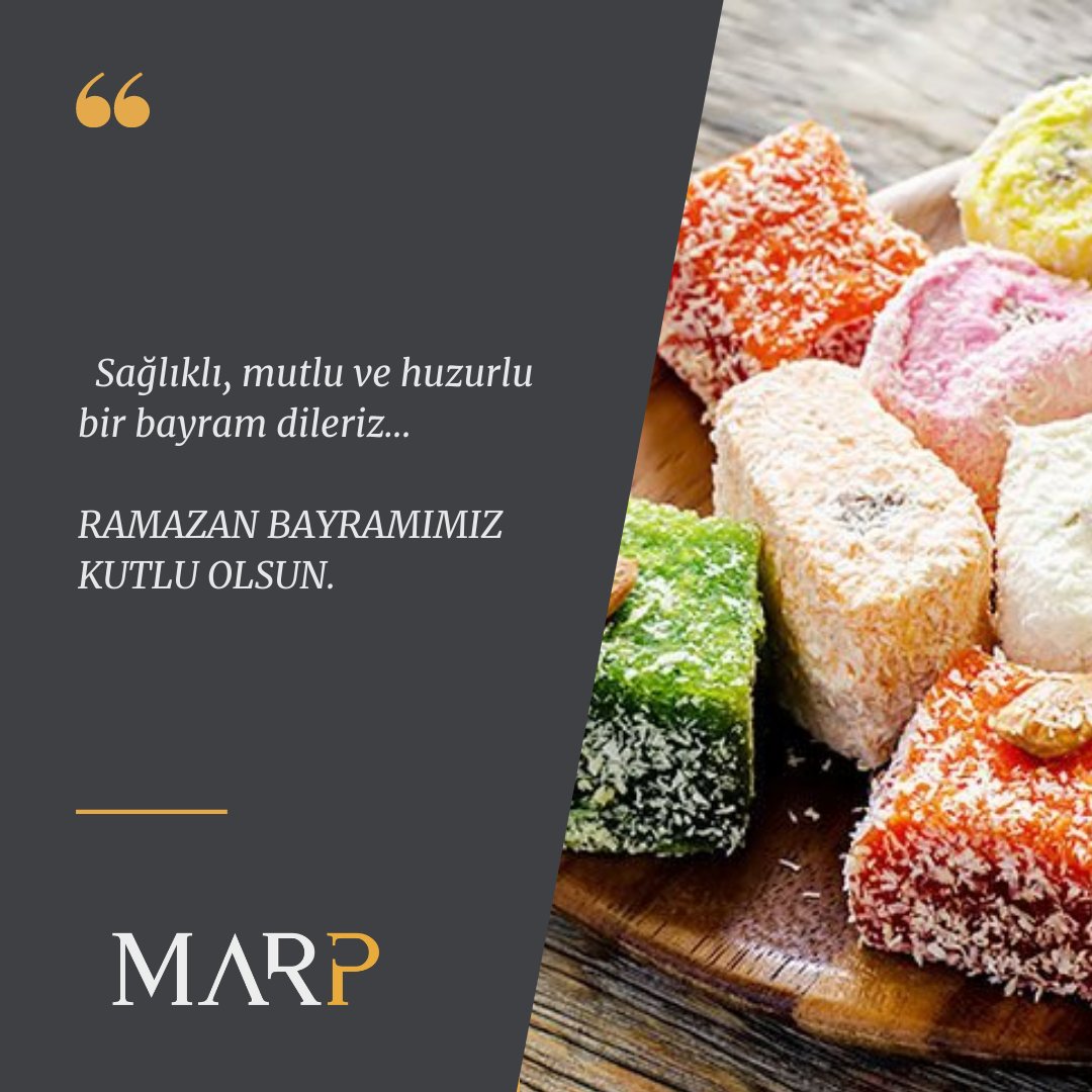 Sağlıklı ve mutlu nice bayramlara...