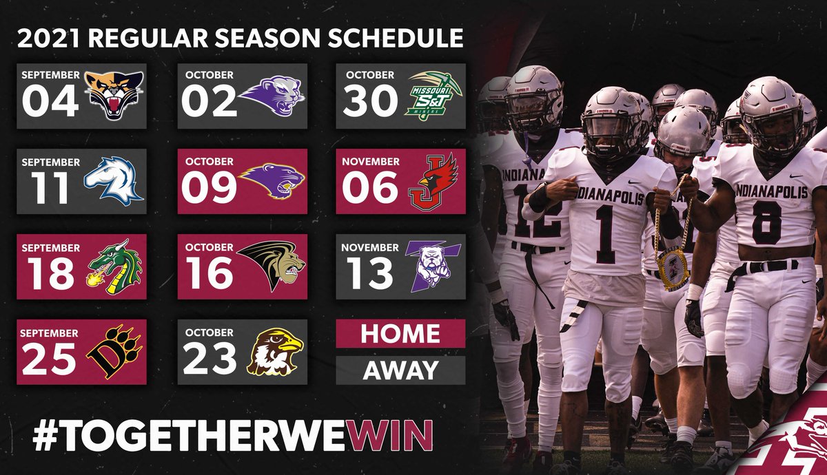 UIndyFB's tweet photo. Desktop schedule! Looking forward to seeing Key Stadium rocking this fall!  #WorkWins https://t.co/SViImF9Y3Z