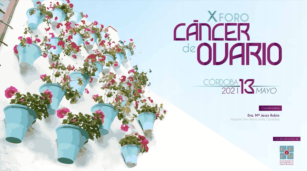 PhrmMar's tweet photo. En unos minutos dará comienzo la X edición del Foro de Cáncer de Ovario de Córdoba 

Se revisarán los temas más actuales sobre la patología

Coordinado por la Dra. Mª Jesús Rubio del Hospital Univ. Reina Sofía, Córdoba https://t.co/8Z5fxEoqFG