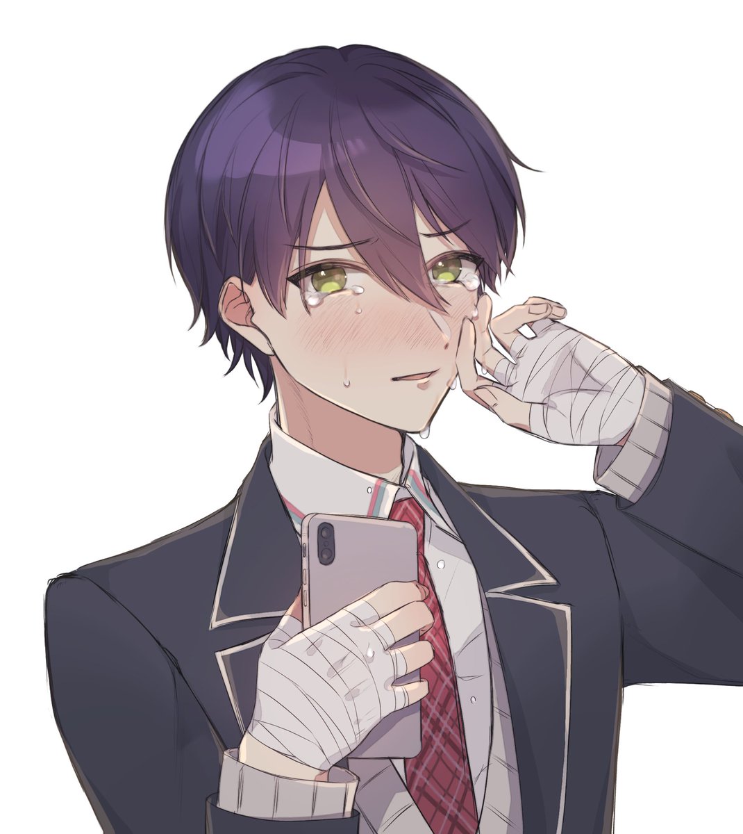 知ってる 知ってるよ お前がこんな顔で泣くわけないって ウラマチュのイラスト