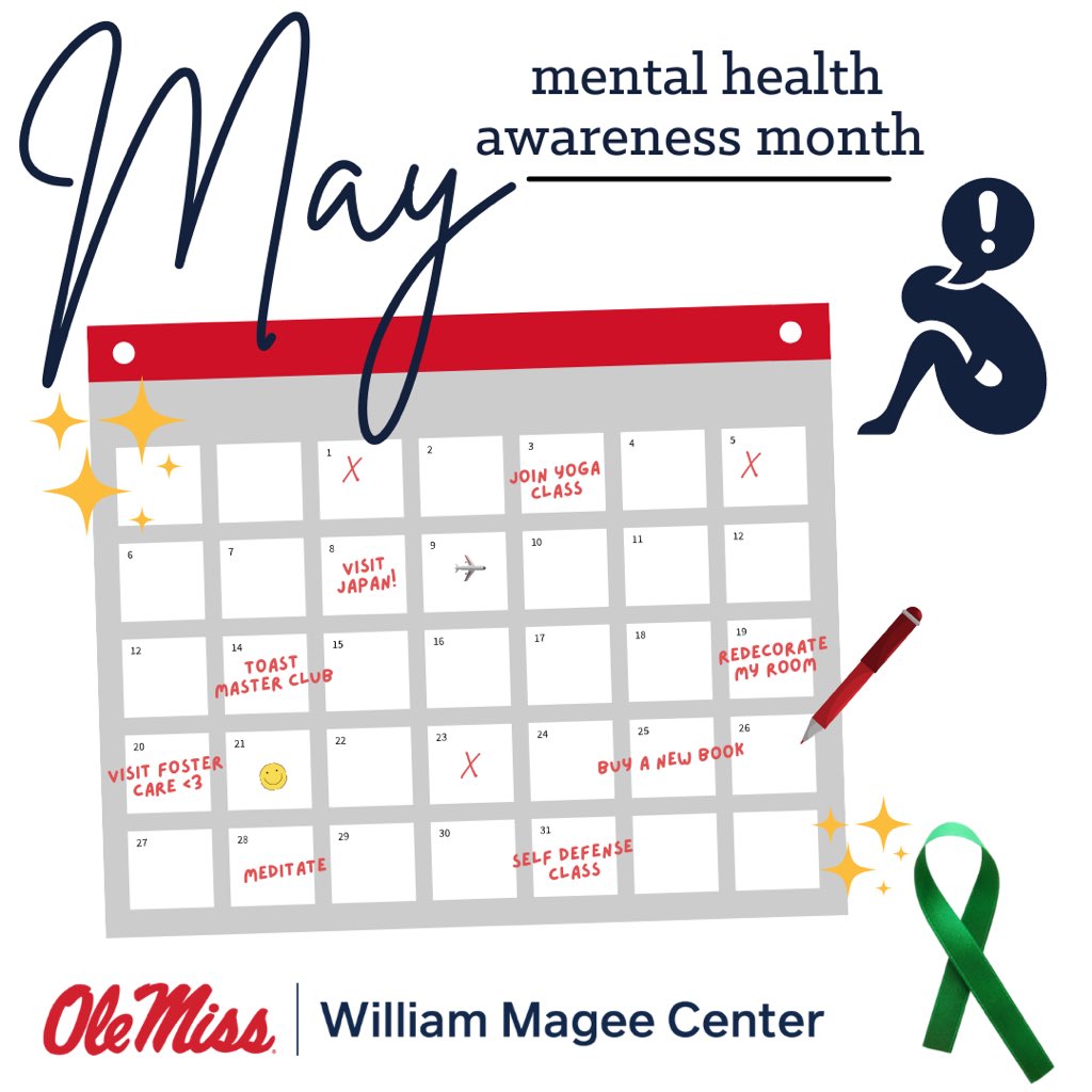 May is mental health awareness month! #MentalHealthAwareness